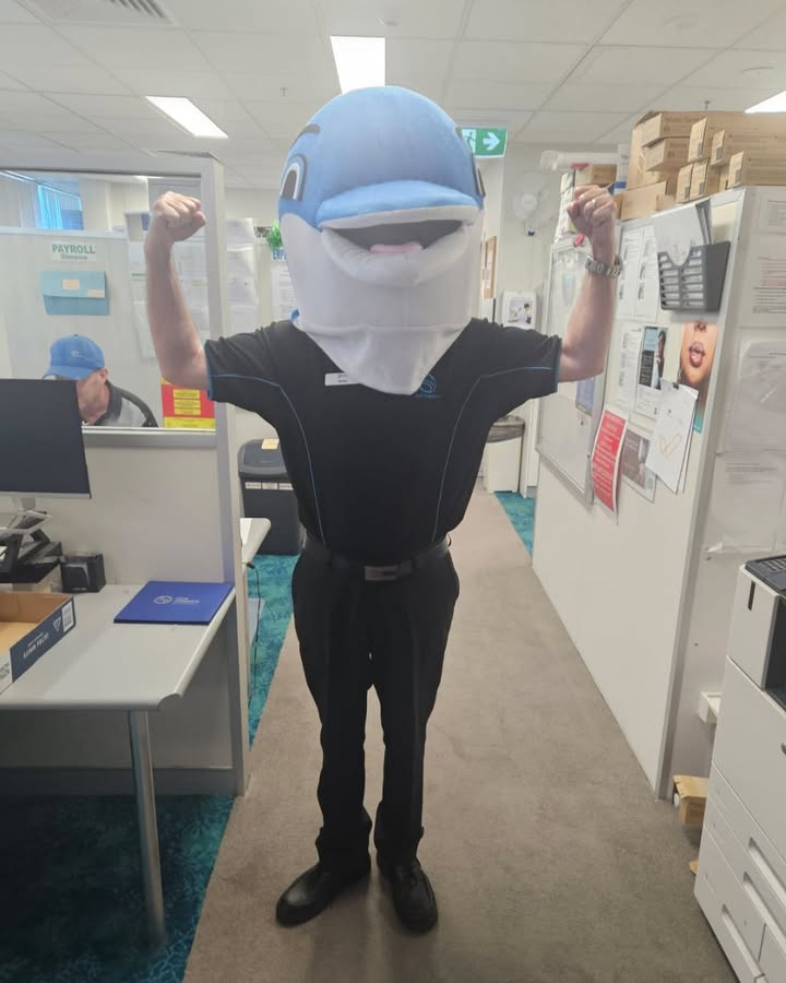 Featured image for “Weekend Fun with Our Dolphin Mascot at Club Sapphire”