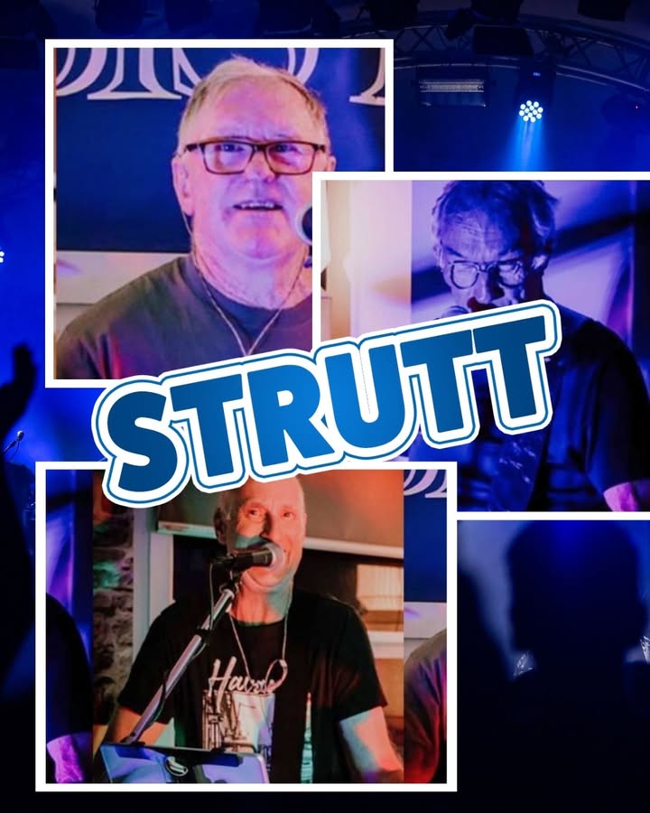 Featured image for “StrutT Live Band Night at Club Sapphire: Country Rock, Folk, and Pub Rock Hits!”