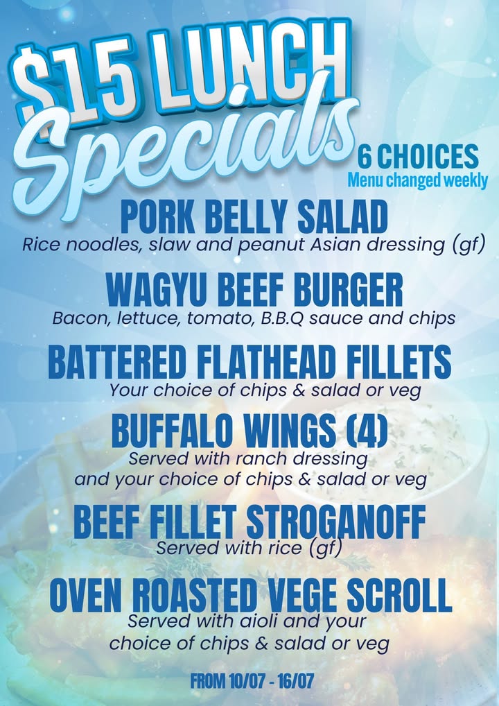 Featured image for “Weekly $15 Lunch Specials at Club Sapphire: 6 Options Every Week”