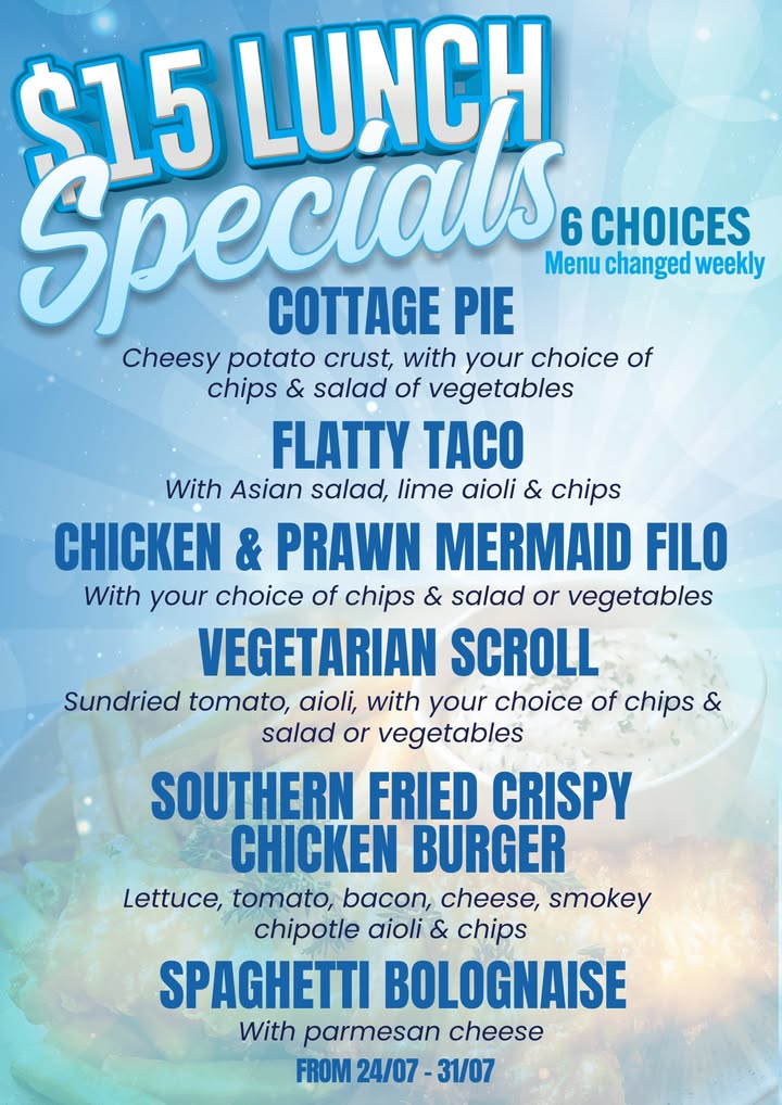 Featured image for “$15 Lunch Specials: New Menu Weekly at Club Sapphire”