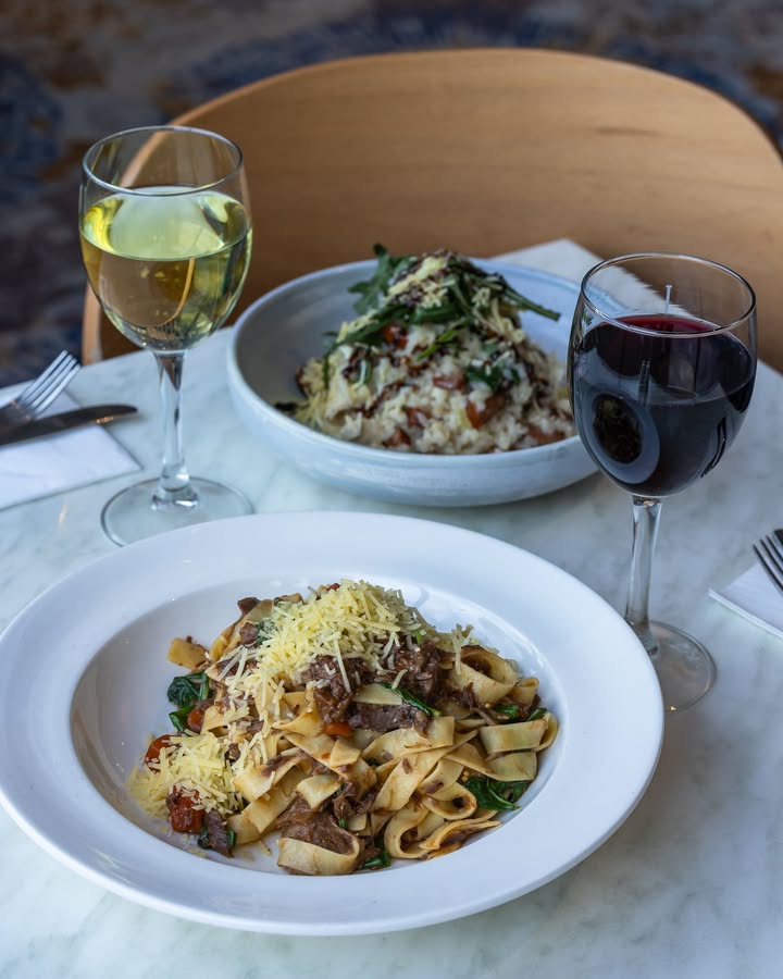 Featured image for “Winter Warmers: Lamb Shank Fettuccine & Chicken Chorizo Risotto at Club Sapphire”