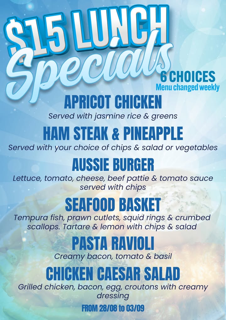 Featured image for “Weekly $15 Lunch Menu: Apricot Chicken & Seafood Basket at Club Sapphire”