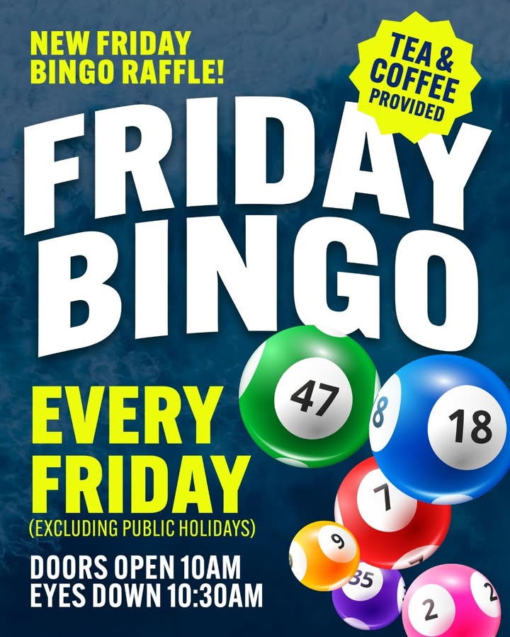 Featured image for “Weekend Extravaganza at Club Sapphire: Bingo, Raffles, Live Music & More!”