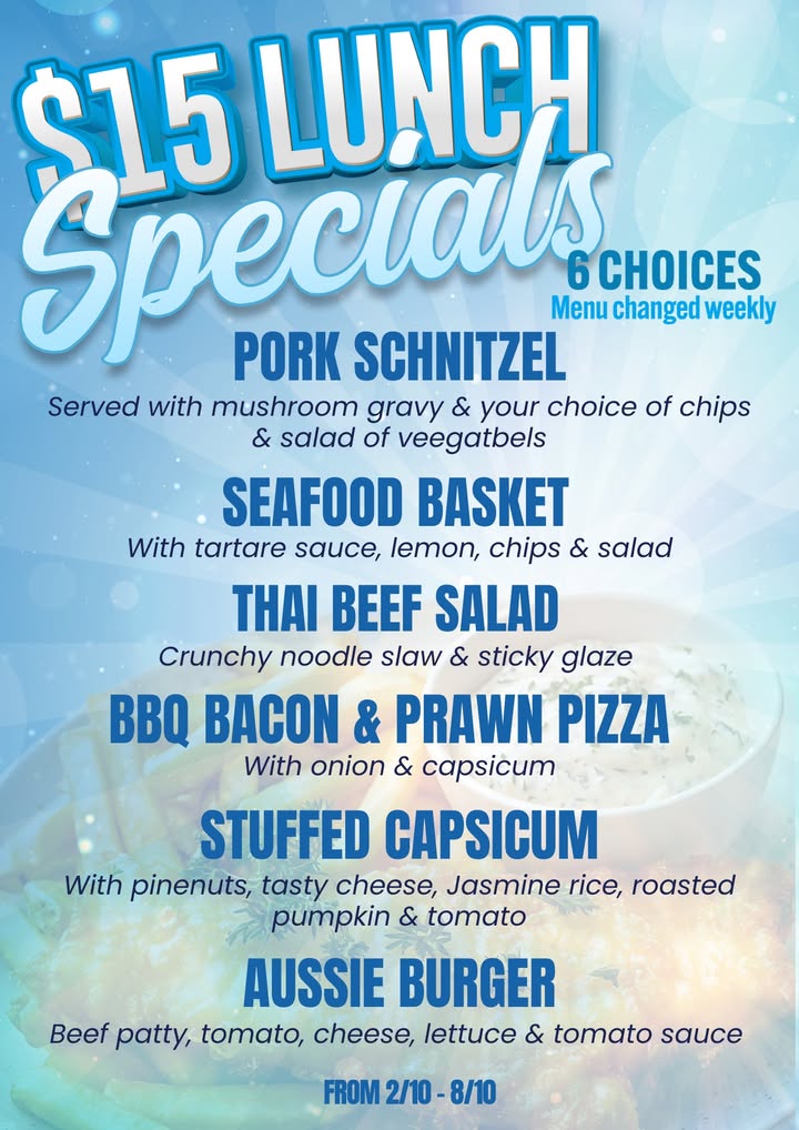 Featured image for “$15 Lunch Specials: Affordable Dining at Club Sapphire”