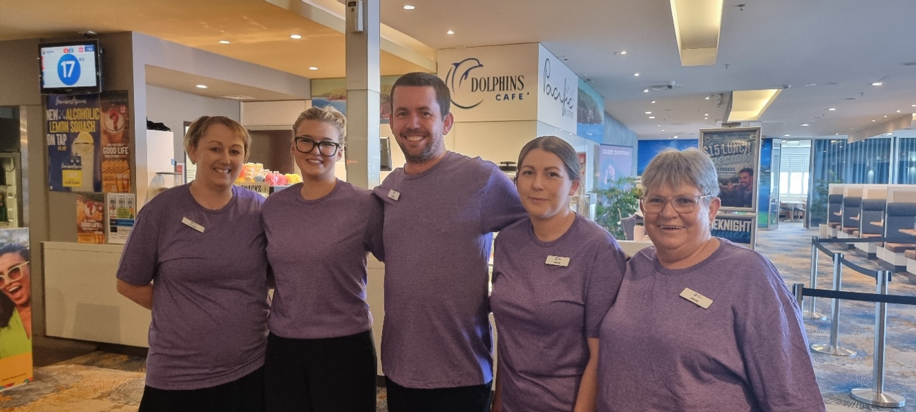 Featured image for “Wear Purple Day: Club Sapphire Supports Domestic Violence Awareness”