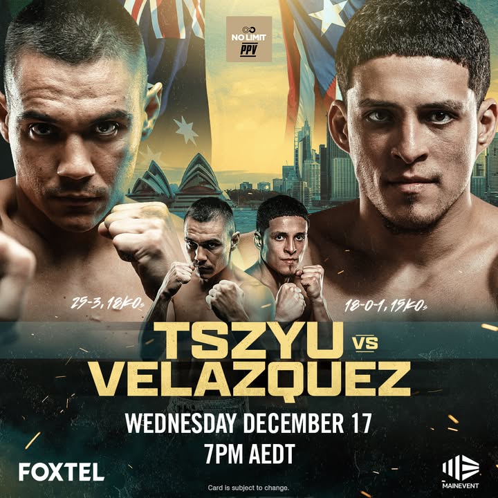 Featured image for “Tim Tszyu Boxing Night: Live & Loud at Club Sapphire”