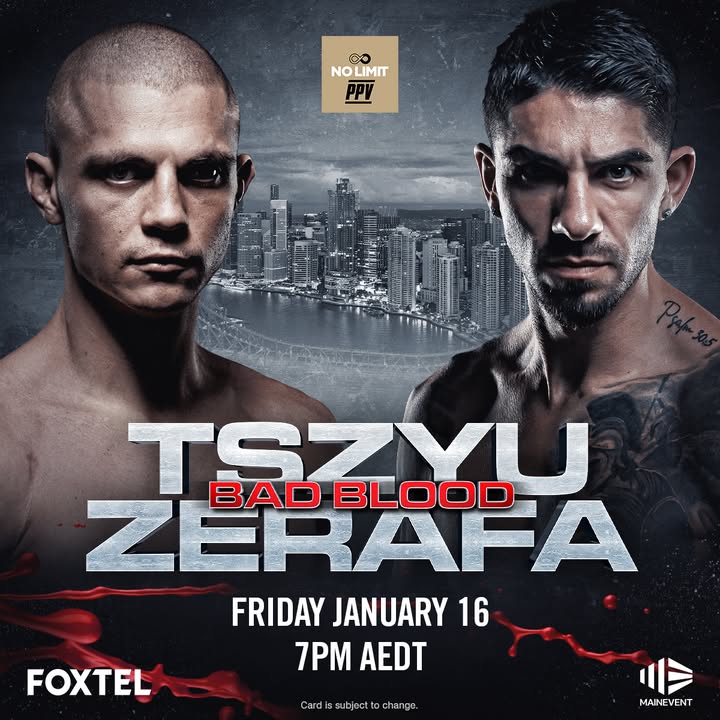 Featured image for “Tszyu vs Zerafa Live at Club Sapphire”